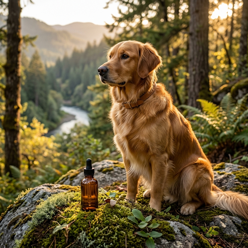 Edles Schwarzkümmelöl in der Natur, sicher für Hunde und Pferde